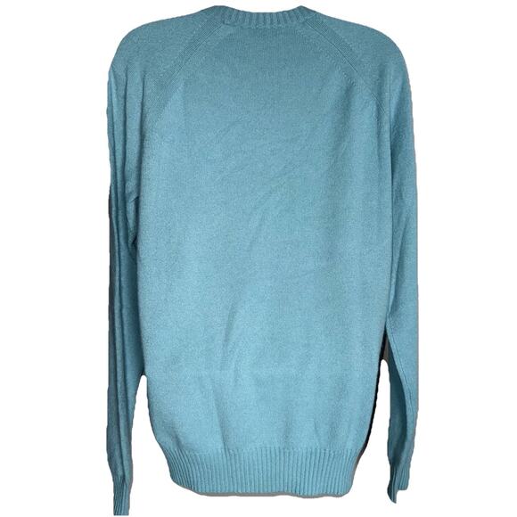 Theory Women’s Aqua 100% Cashmere Crewneck Sweater, Medium, EUC - Picture 2 of 9